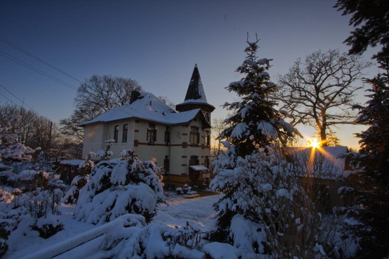 Turmvilla Vogtland Oelsnitz Exterior foto